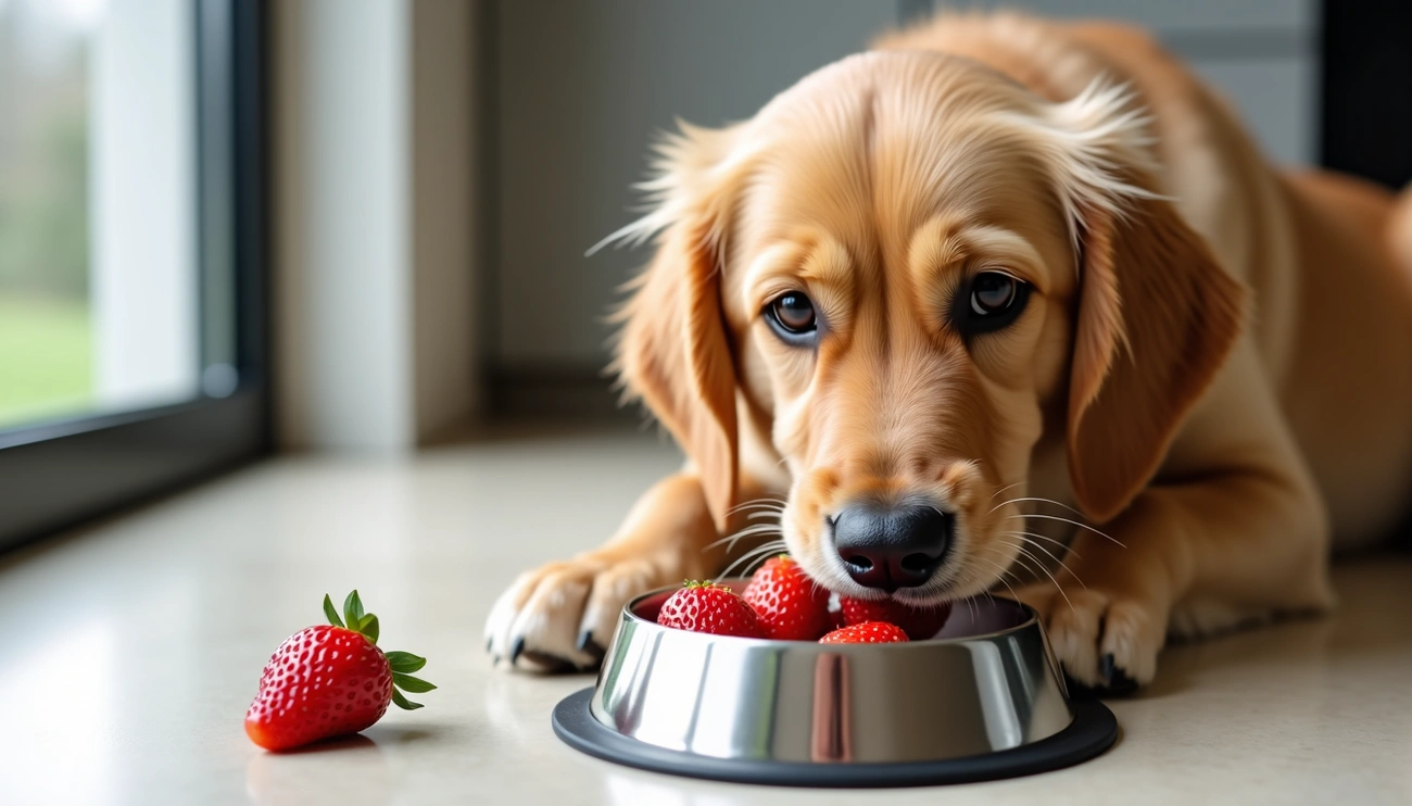 can dogs eat strawberries